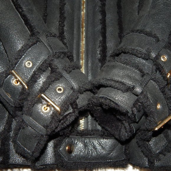 Balmain Double Zipper Men's Shearling coat - Picture 3 of 8